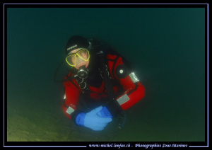 Diving one of our Freshwater lakes not far from home with... by Michel Lonfat 